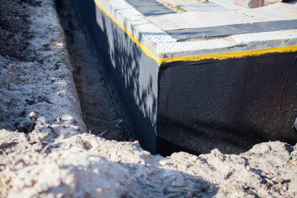 Professional Emergency Waterproofing technician working in Sylvia, KS